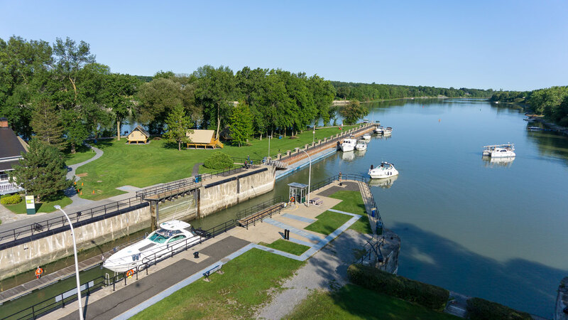 Offrez-vous un séjour oTENTik au Lieu historique national du Canal-de-Saint-Ours